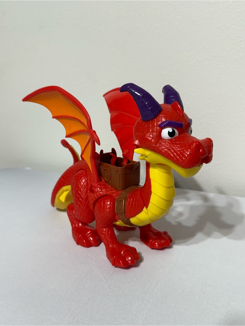 Paw Patrol Rescue Knights Sparks the Dragon Red Large Action Figure Toy